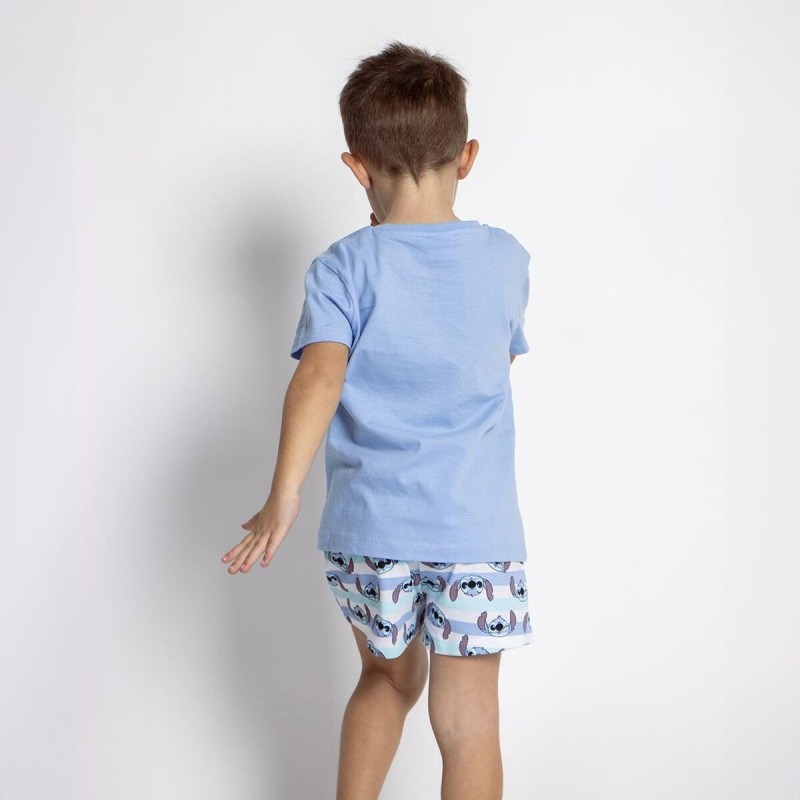 Pyjama Enfant Stitch Bleu