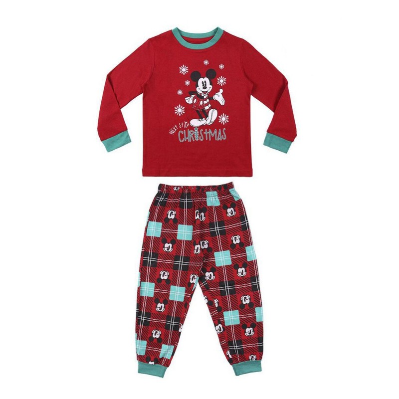 Pyjama Enfant Mickey Mouse Rouge