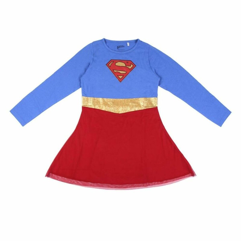 Robe Superman Bleu Rouge