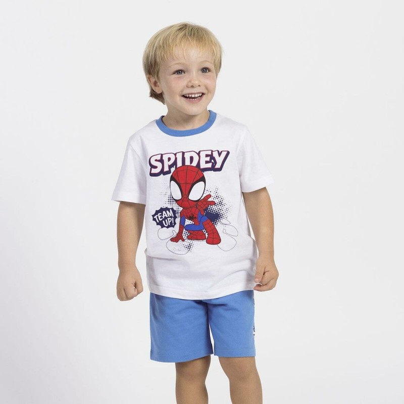 Ensemble de Vêtements Spidey Blanc