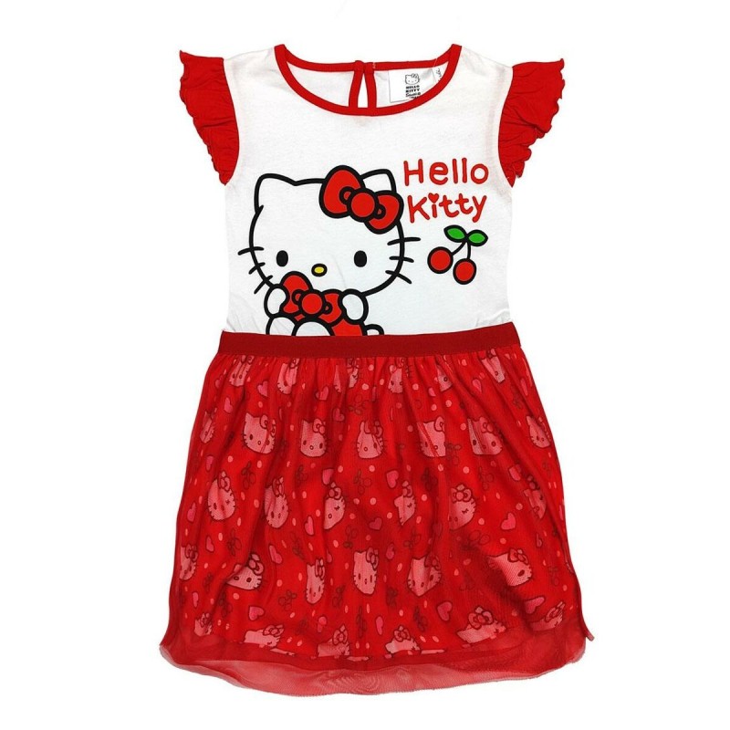 Robe Hello Kitty Rouge