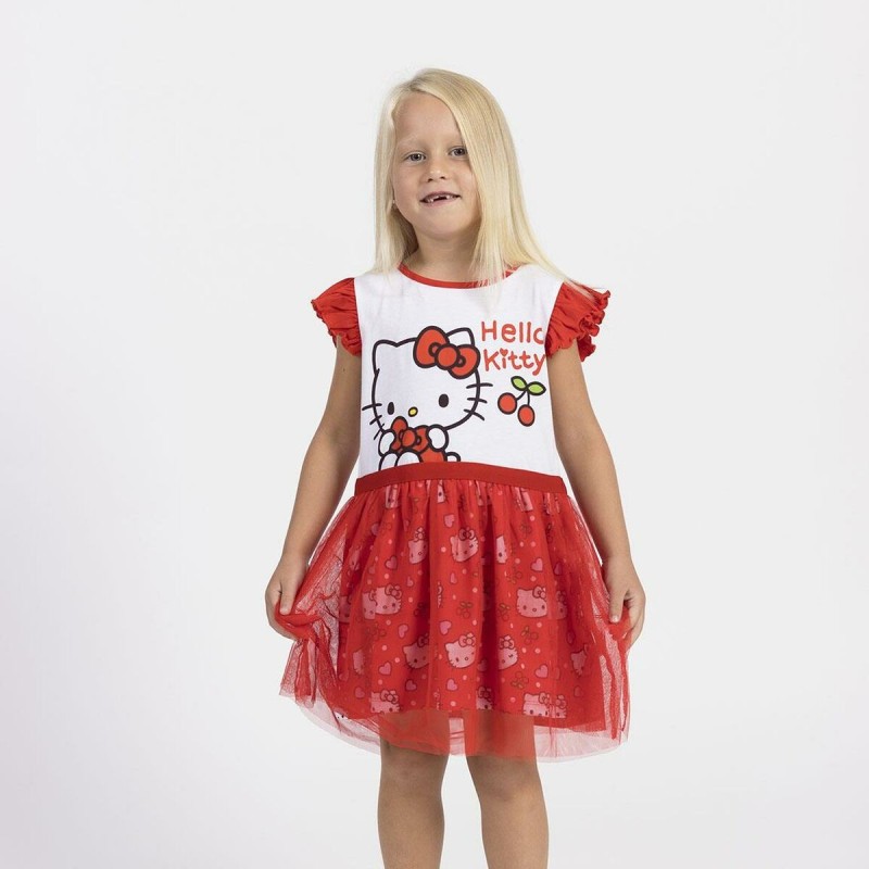 Robe Hello Kitty Rouge