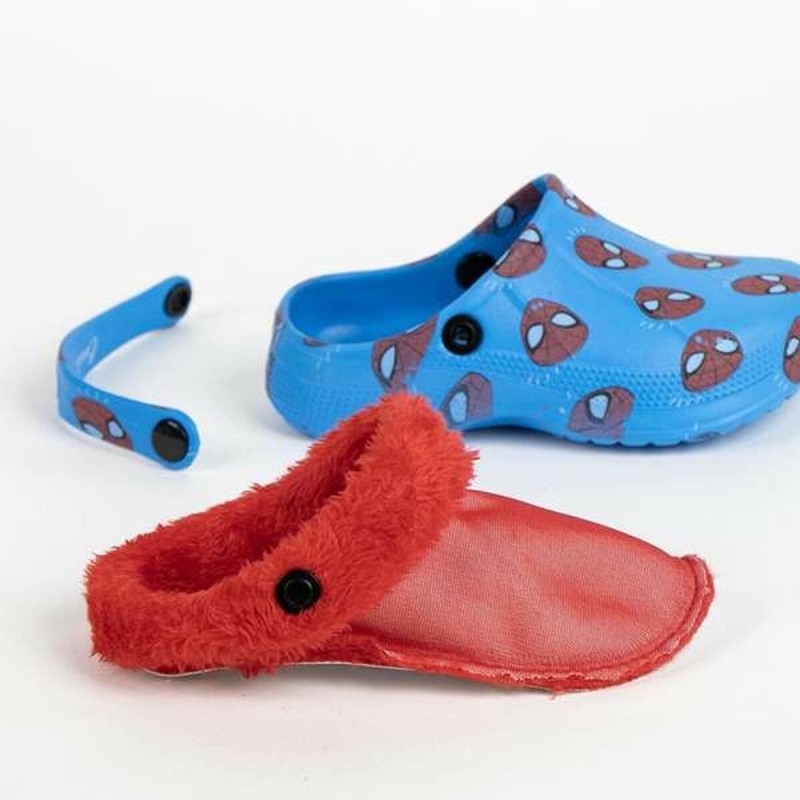 Chaussons Spider-Man Bleu