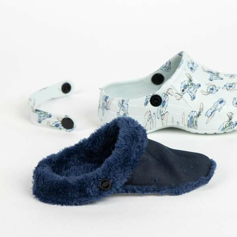 Chaussons Stitch Bleu clair