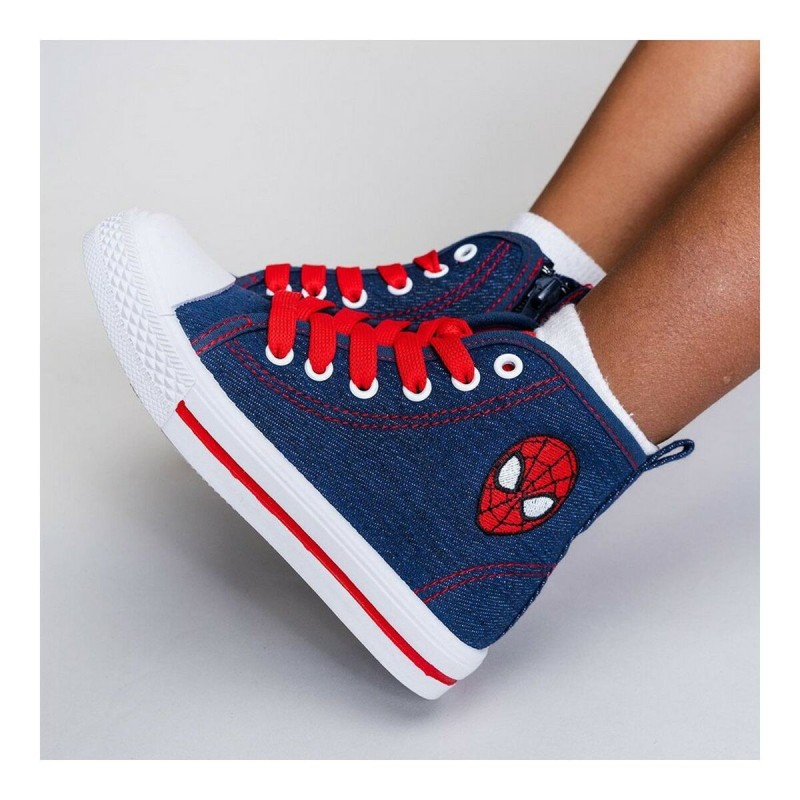 Bottes du quotidien pour enfants Spider-Man Bleu