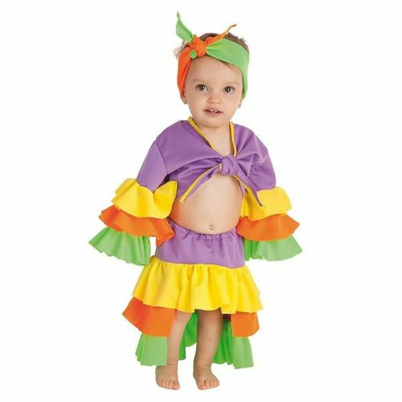 Déguisement pour Bébés Cuba Fille Salsa (3 Pièces)