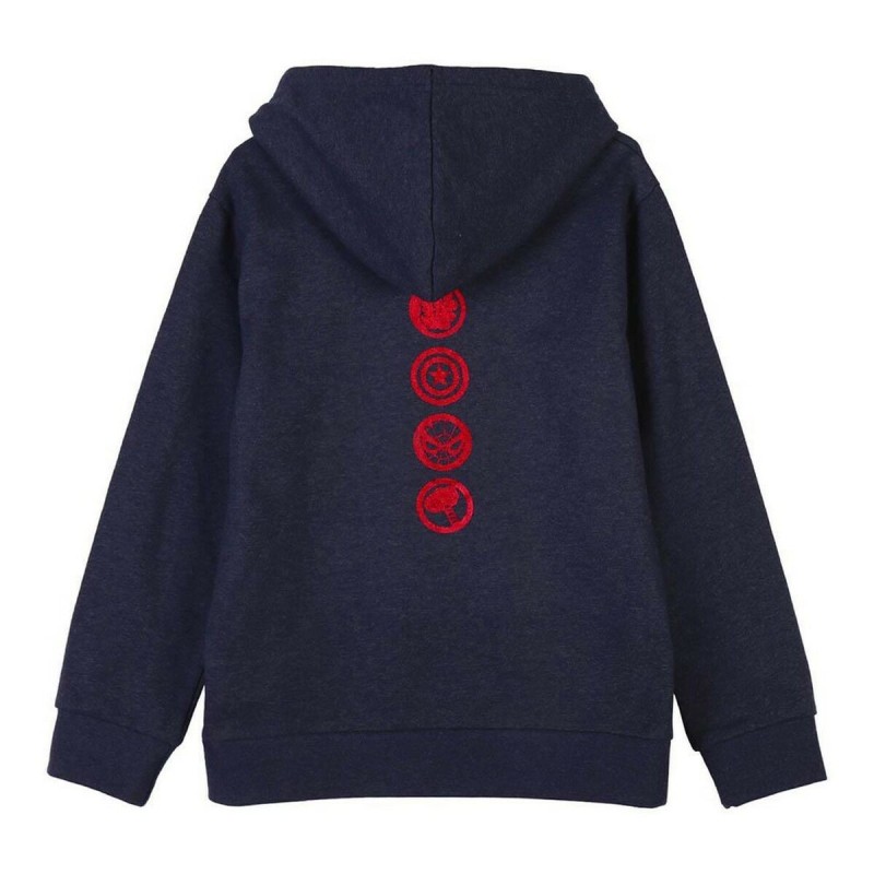 Sweat à capuche enfant Marvel Bleu foncé