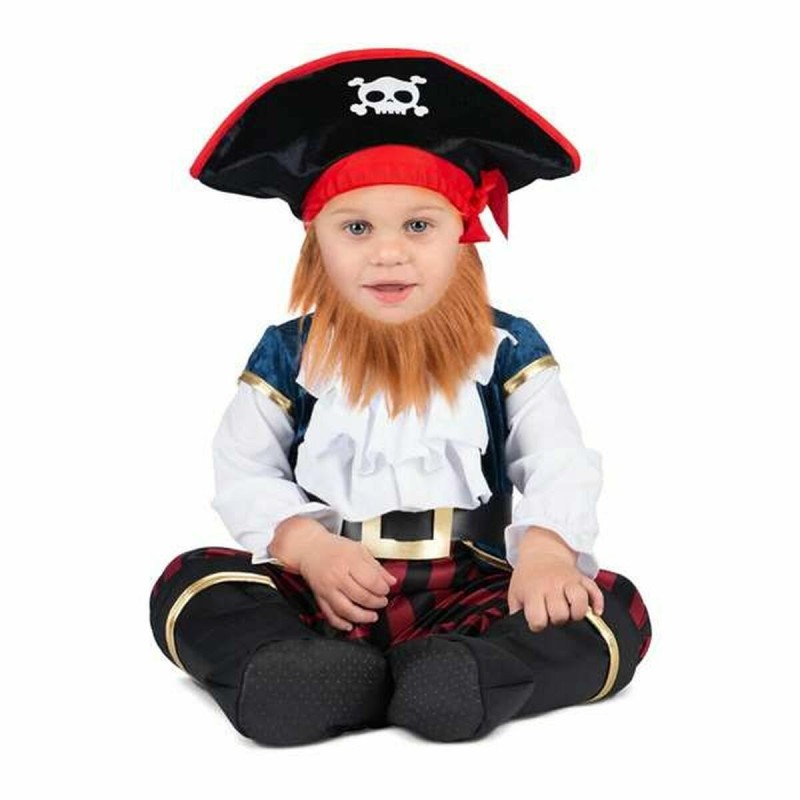 Déguisement pour Bébés My Other Me Pirate 4 Pièces Noir