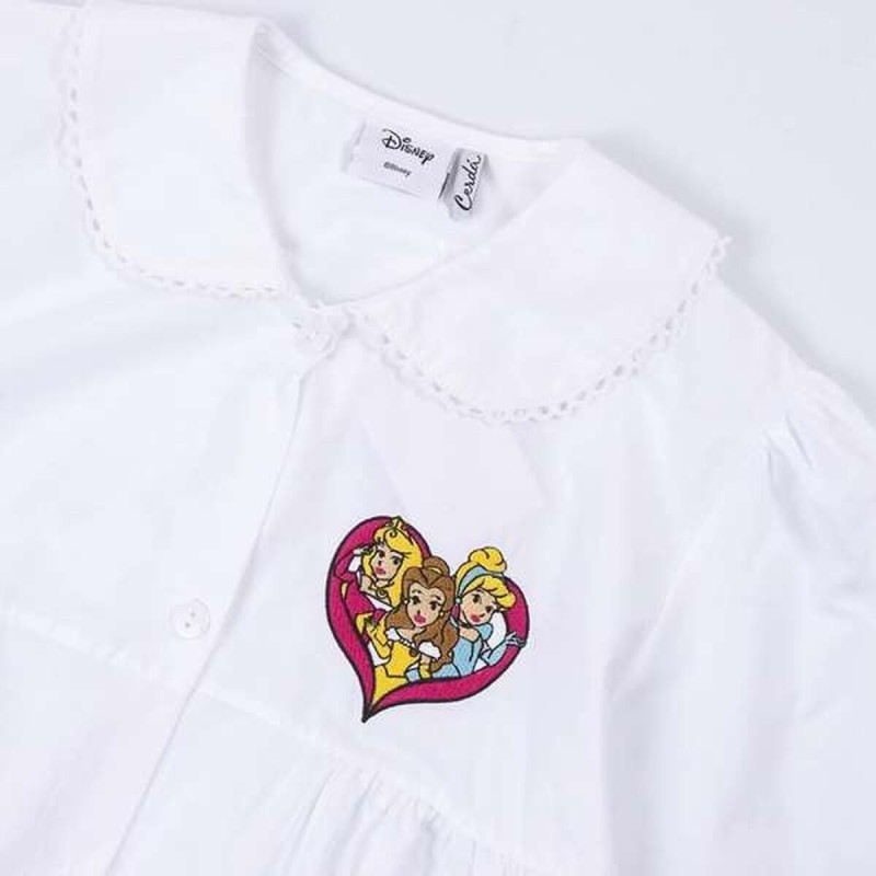 Blouse d'école Princess Blanc