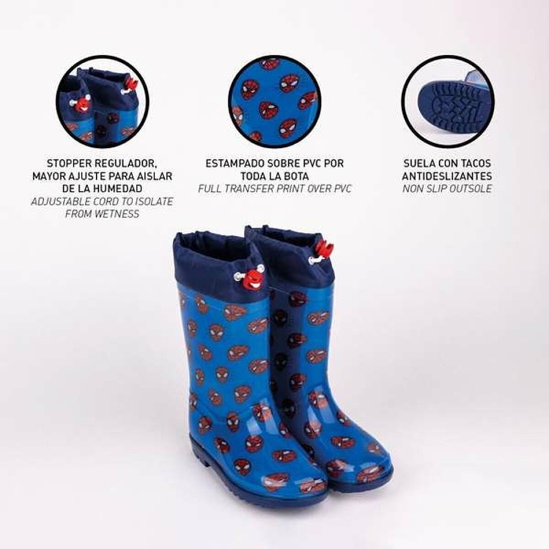 Bottes en Caoutchouc pour Enfants Spider-Man