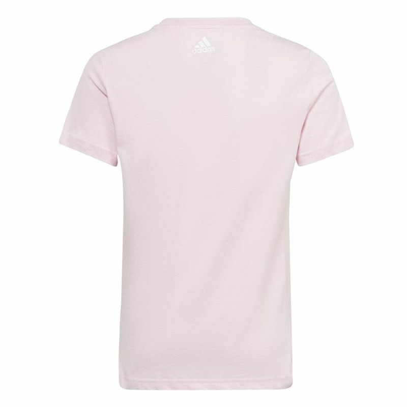 T shirt à manches courtes Enfant Adidas G Lin T Rose