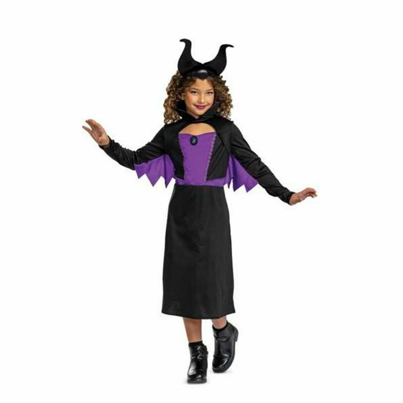 Déguisement pour Enfants Disney Princess Malefica Classic Violet Serre-tête 2 Pièces