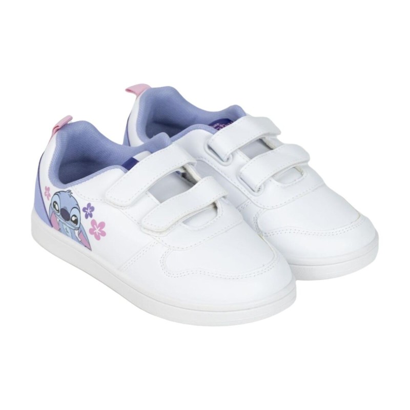 Chaussures de Sport pour Enfants Stitch Blanc