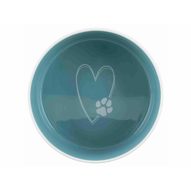 Mangeoire pour chiens Trixie Pet's Home Bleu Crème Ø 12 cm 300 ml