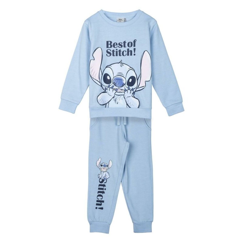 Survêtement Enfant Stitch Bleu clair