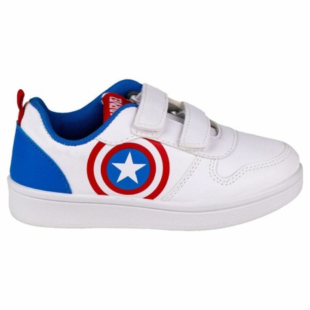 Chaussures de Sport pour Enfants The Avengers Velcro Blanc