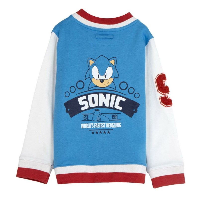 Veste Enfant Sonic Bleu