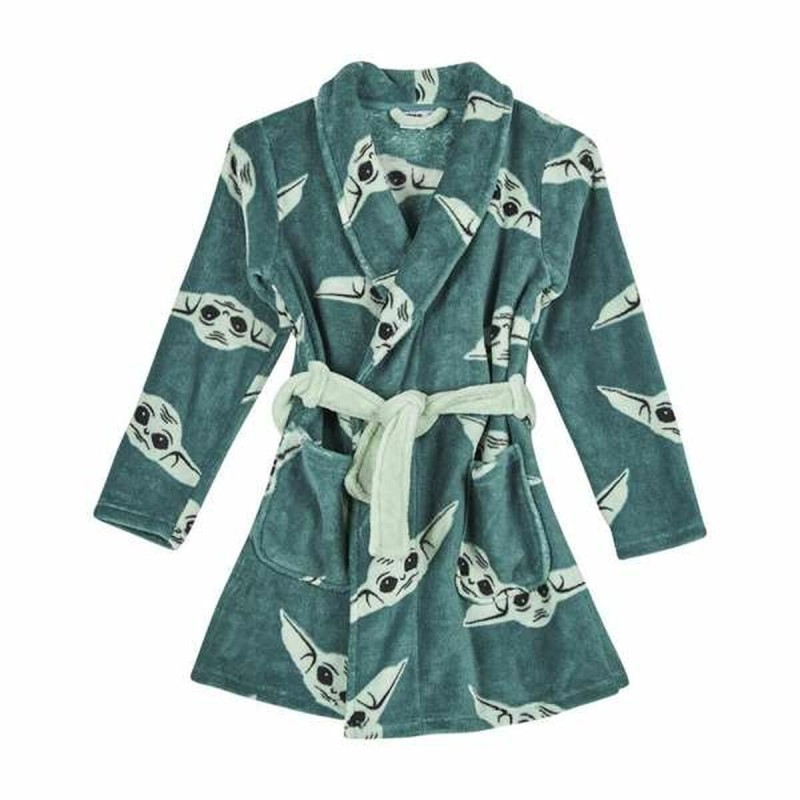 Peignoir pour Enfants The Mandalorian Vert