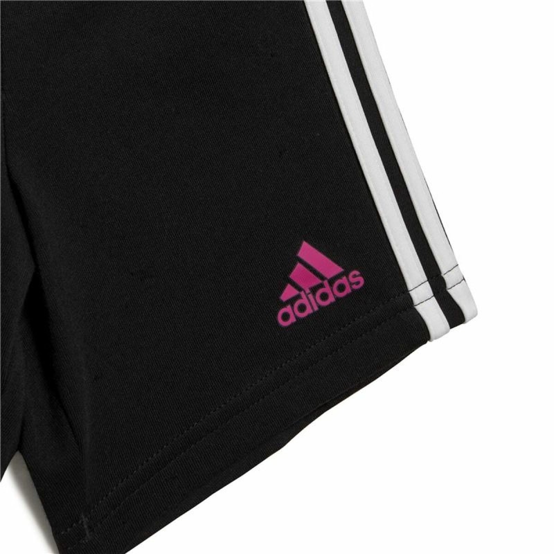 Ensemble de Sport pour Bébé Adidas Essentials Lineage Gris foncé