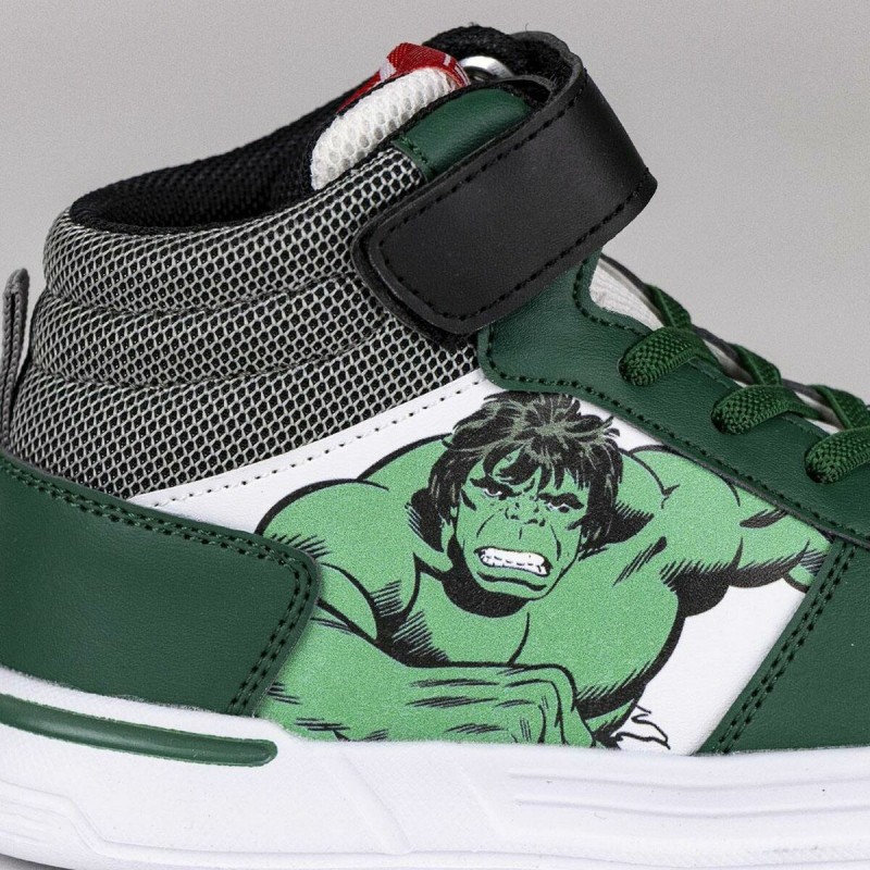 Bottes du quotidien pour enfants The Avengers Hulk Vert