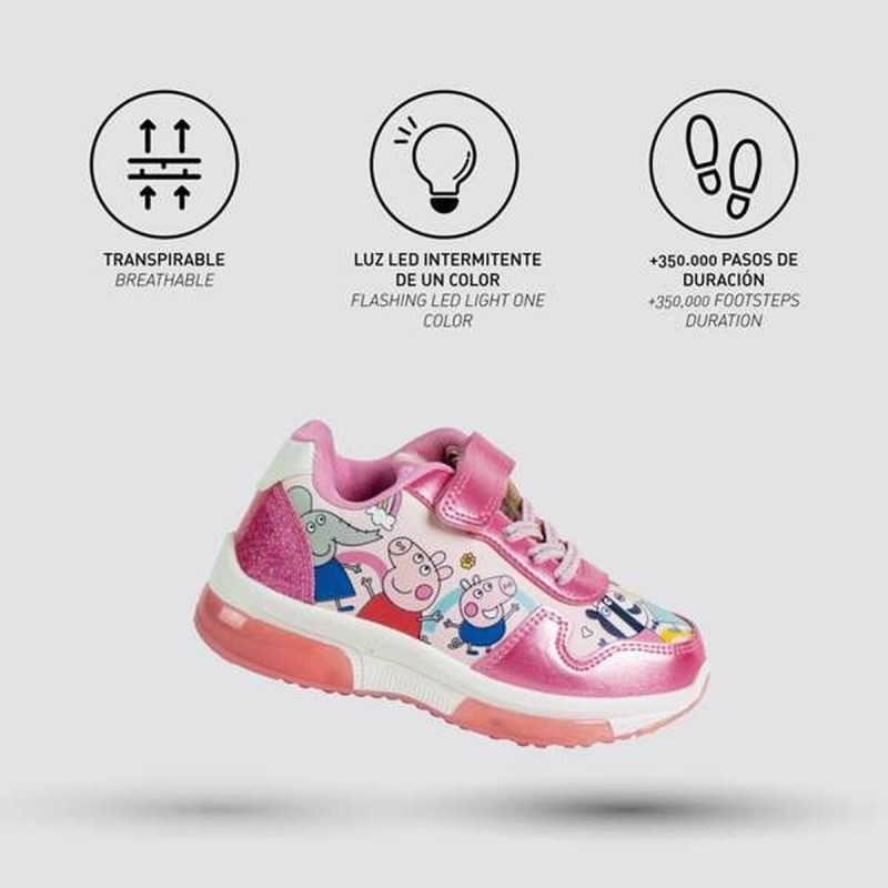 Chaussures de Sport pour Enfants Peppa Pig Rose