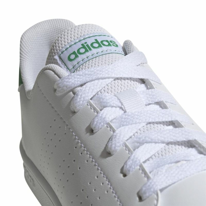 Chaussures de Sport pour Enfants Adidas Advantage Blanc