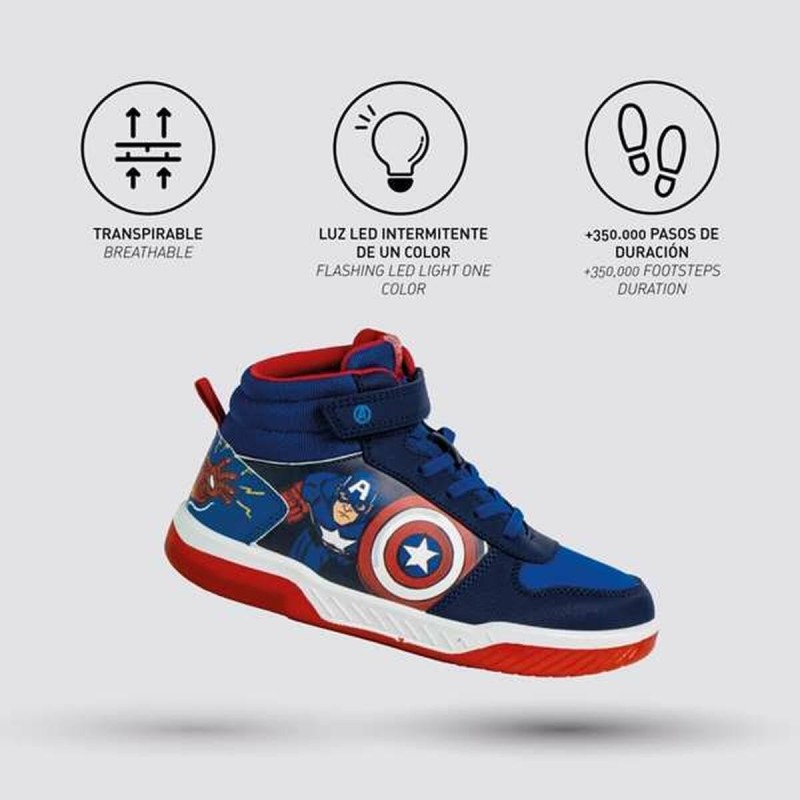 Chaussures de Sport pour Enfants The Avengers Bleu foncé