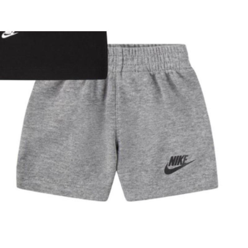 Ensemble de Sport pour Bébé Nike Nsw Add Ft  Noir Gris