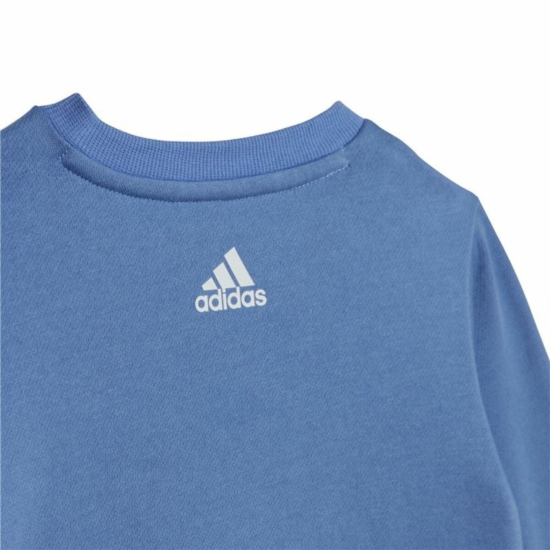 Survêtement Enfant Adidas Lin Fl Jog Bleu