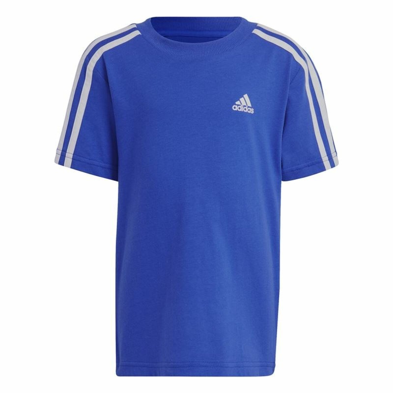 Ensemble de Sport pour Enfants Adidas 3 Stripes Bleu