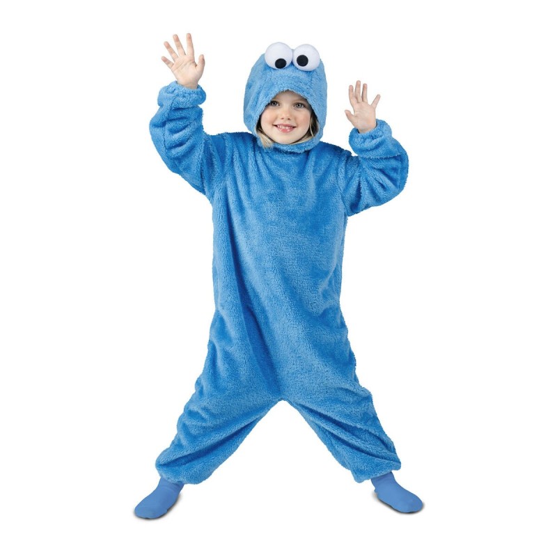 Déguisement pour Enfants My Other Me Cookie Monster Sesame Street (2 Pièces)