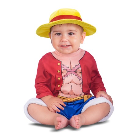 Déguisement pour Bébés One Piece Luffy (2 Pièces)