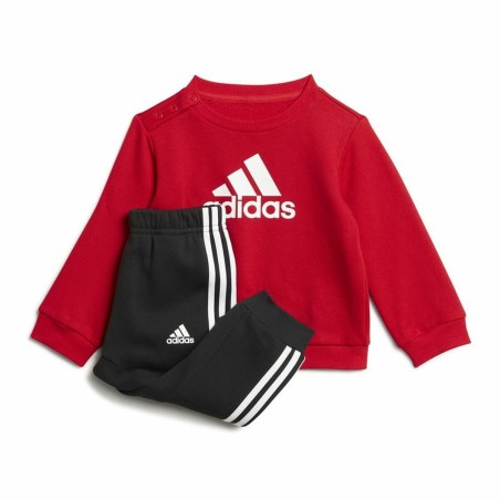 Survêtement Enfant Adidas Badge of Sport Rouge 2 Pièces