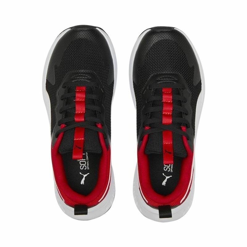 Chaussures de Running pour Enfants Puma Evolve Run Mesh Rouge