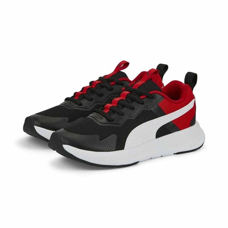 Chaussures de Running pour Enfants Puma Evolve Run Mesh Rouge