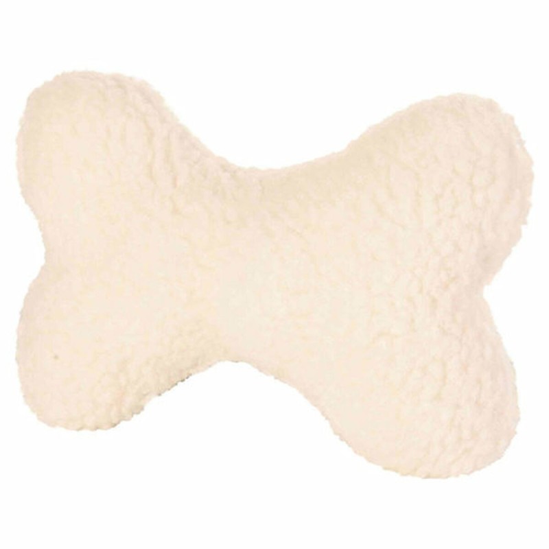 Jouet pour chien en peluche Trixie Polyester Os 20 cm