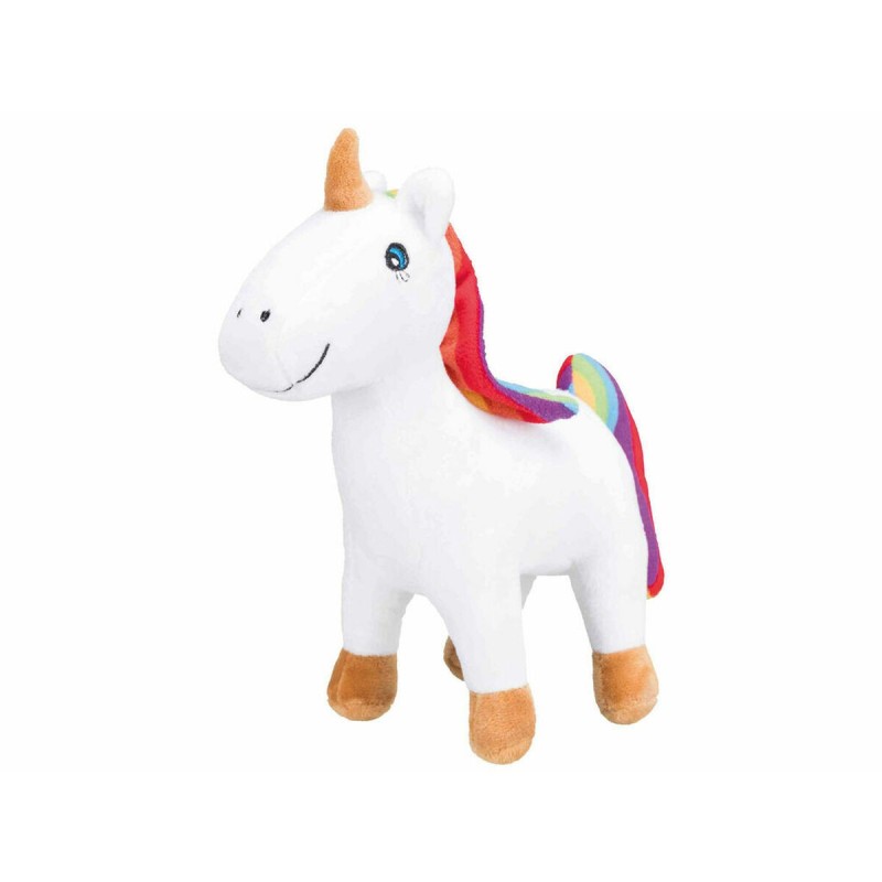 Jouet pour chien en peluche Trixie Polyester Tissu Peluche Licorne 25 cm