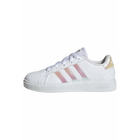 Chaussures de Sport pour Enfants Adidas GRAND COURT 2.0K Blanc