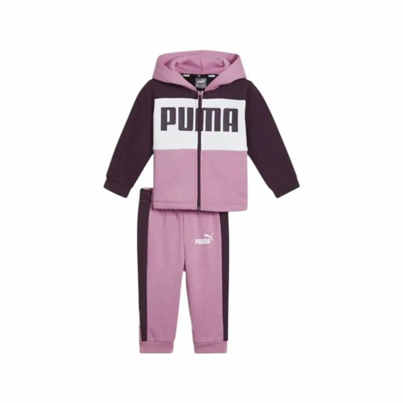 Survêtement Enfant Puma Minicats Colorblock Violet