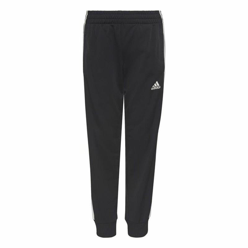 Survêtement Enfant Adidas Essentials Shiny 3 Stripes Noir