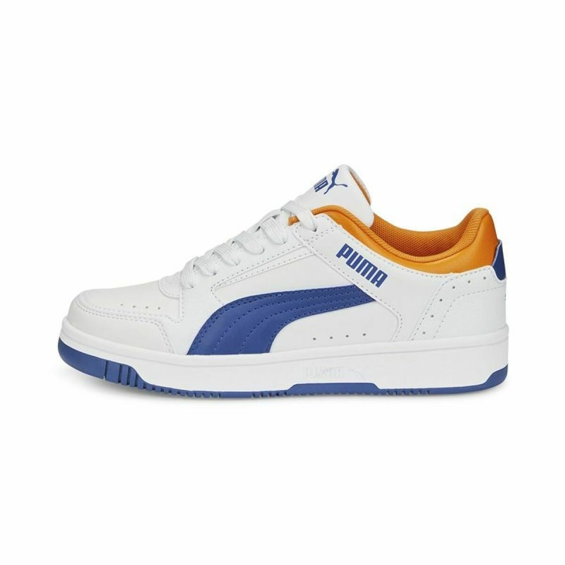 Chaussures de Sport pour Enfants Puma Rebound Joy  Blanc