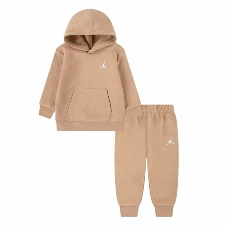 Ensemble de Sport pour Enfants Jordan Jdn Mj Brklyn Flc Po Setf Multicouleur 2 Pièces