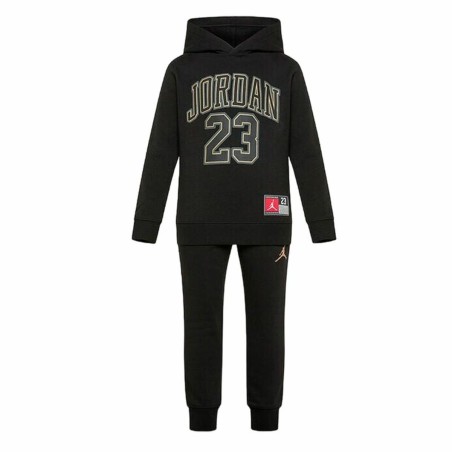 Ensemble de Sport pour Bébé Jordan Pack Po Set Noir 2 Pièces