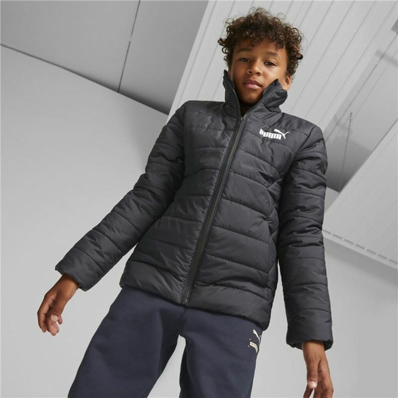 Veste de Sport pour Enfants Puma Essentials Padded Noir