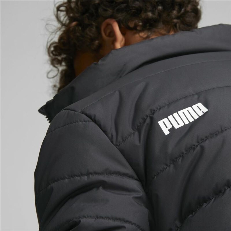 Veste de Sport pour Enfants Puma Essentials Padded Noir