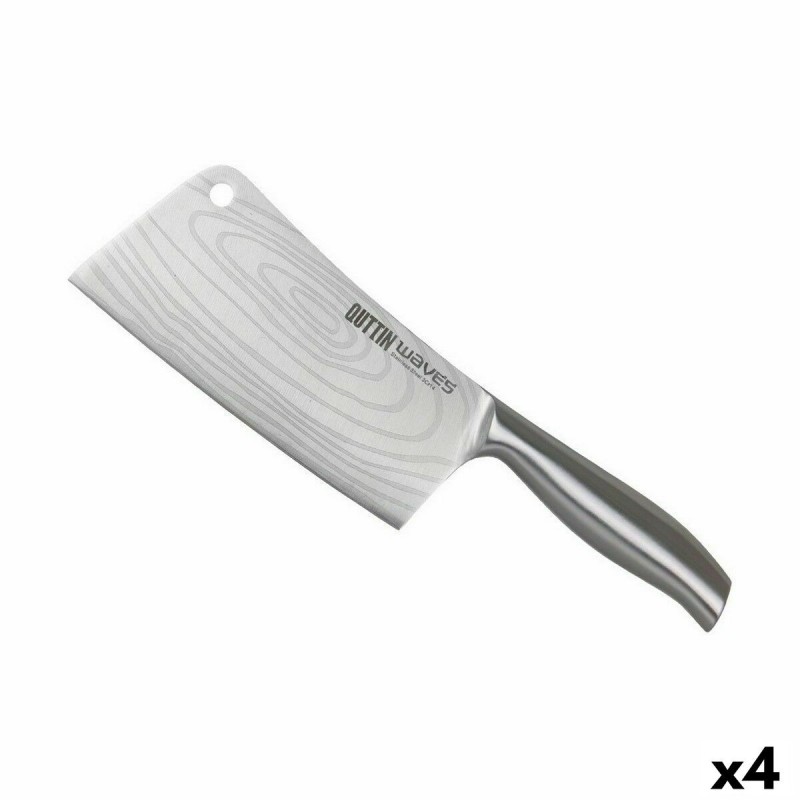 Gros couteau de cuisine Quttin Waves 17 cm (4 Unités)