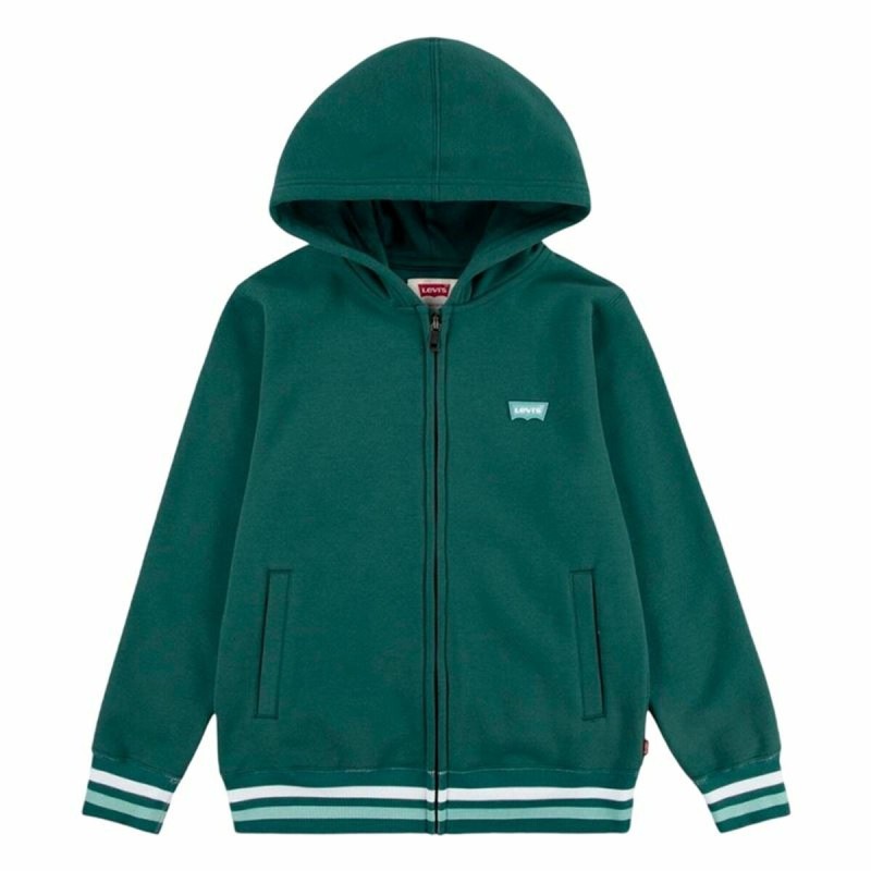 Sweat à capuche enfant Levi's Lvb Varsity Olive