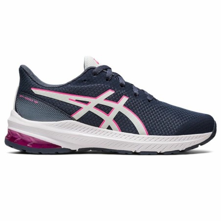 Chaussures de Running pour Enfants Asics GT-1000 12 GS Bleu foncé