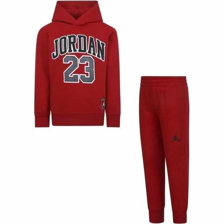 Ensemble de Sport pour Enfants Jordan Jordan Po Set Tomate