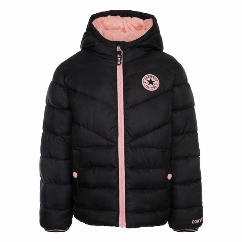 Veste Enfant Converse Solid Mdwt Puffer Noir